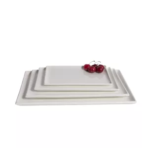 Shallow White Platters